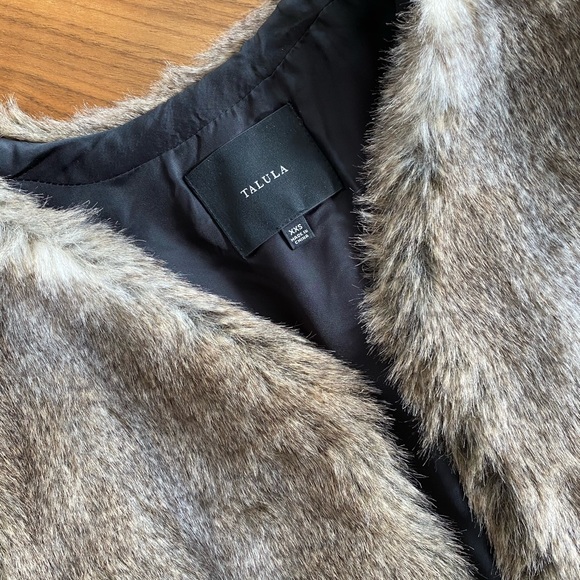 Talula Fur Vest - Picture 3 of 3